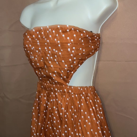 #617 ✅ polka dot midi dress - Picture 2 of 9